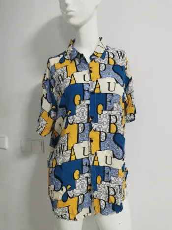 T-shirt sans manches à lettrage