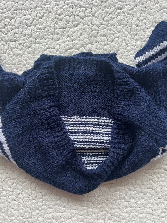 Pull en laine tricoté taille 18-24 mois - photo numéro 3