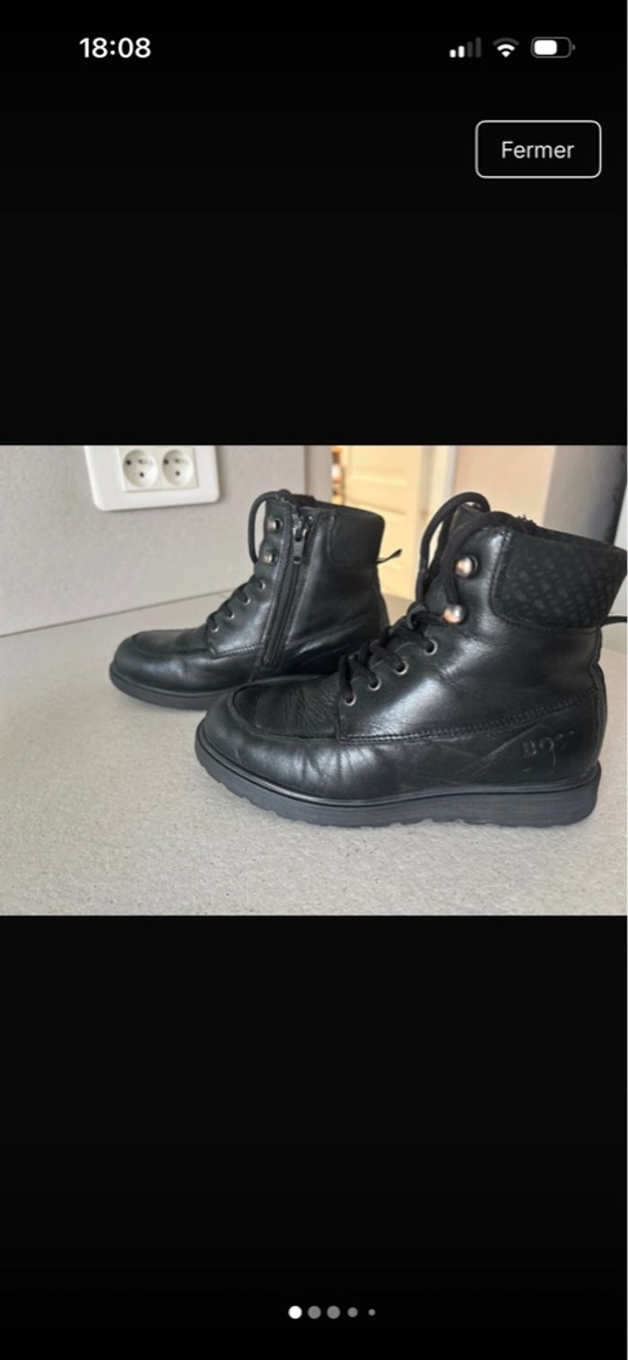 Chaussures haute chaude garçon Hugo boss 32 - photo numéro 1