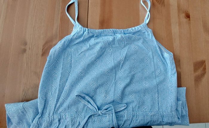 Très jolie robe bleue taille M - photo numéro 3