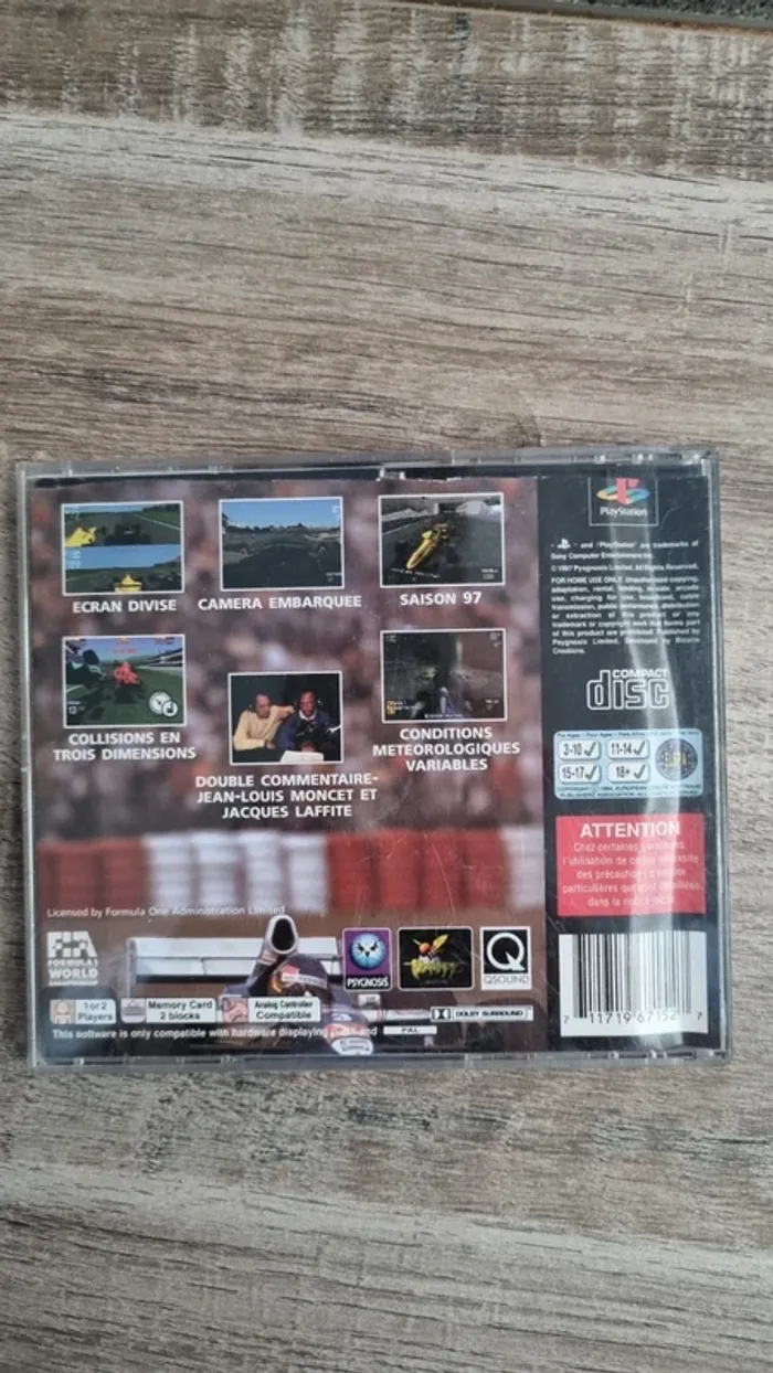 F1 1997 ps1 - photo numéro 3