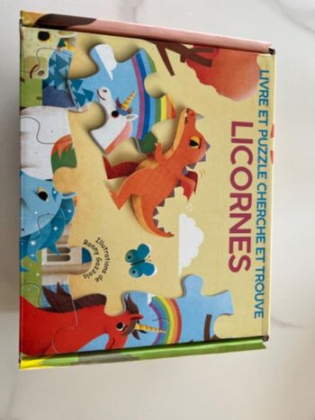 Puzzle jeu licorne