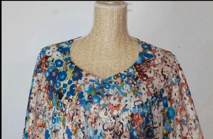 Robe été - Multicolore - Damart - 54/56 - photo numéro 2