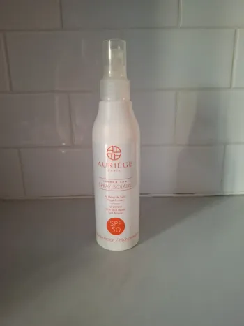 Auriège spray solaire SPF 50 200 ml senteur monoï
