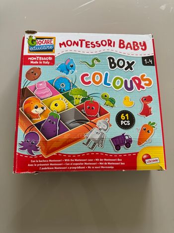 Jeu box couleurs Montessori Baby