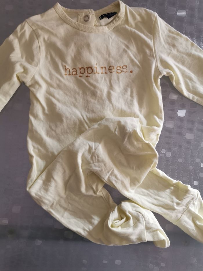 Pyjama bébé jaune