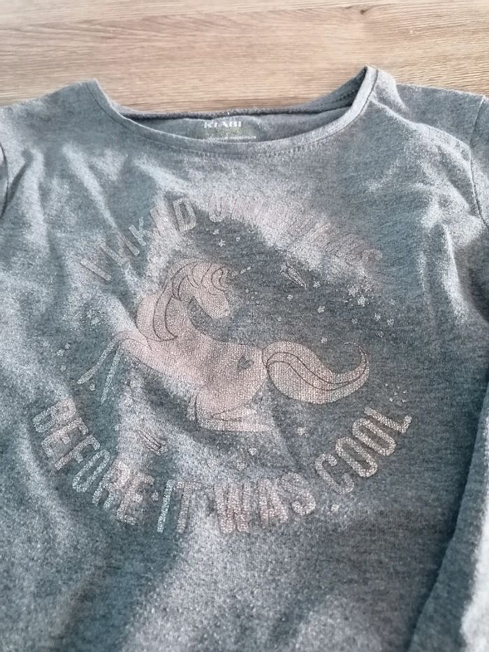 Tee shirt licorne - photo numéro 2