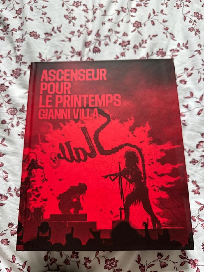 Livre gianni villa dédicacé Ascenseur pour le printemps