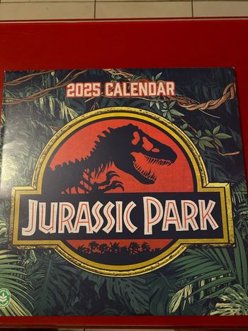 Calendrier Jurassic Park