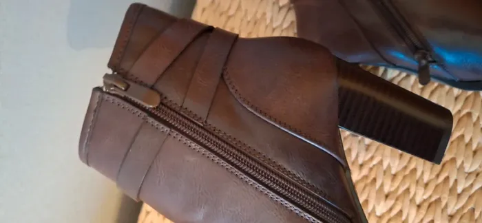 Botines cuir marron by botega 37 a talons - photo numéro 10