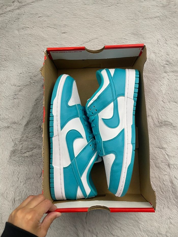 Basket Nike Dunk low next nature bleu - Taille 44 - photo numéro 8
