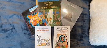 Lot de 5 livres école des loisirs