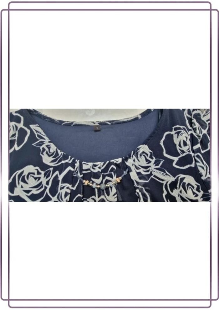 Jolie blouse en voile avec doublure - photo numéro 5