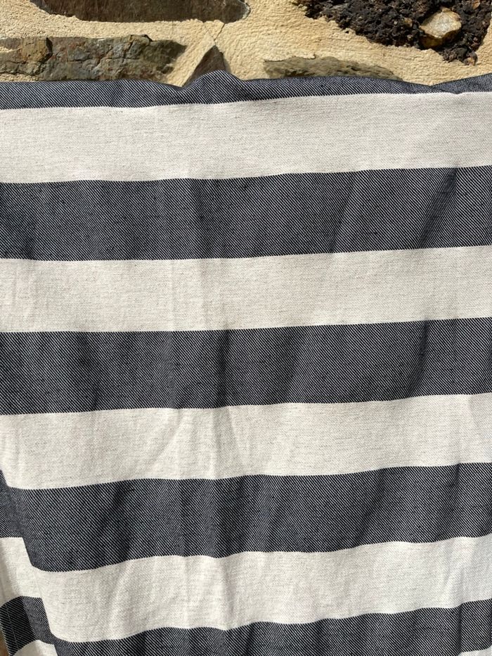 Rideaux à rayure beige et gris - IKEA - photo numéro 5