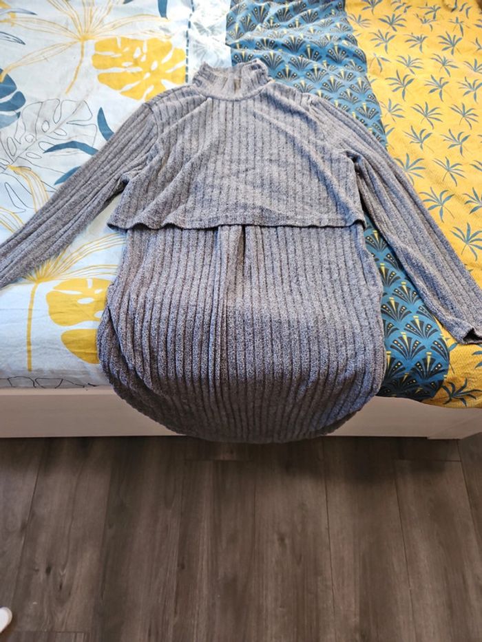 Robe pull maternité/allaitement