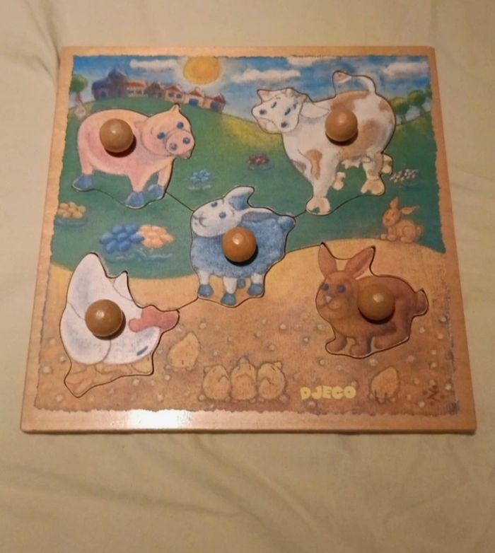 Lot 3 puzzles en bois neufs - photo numéro 3