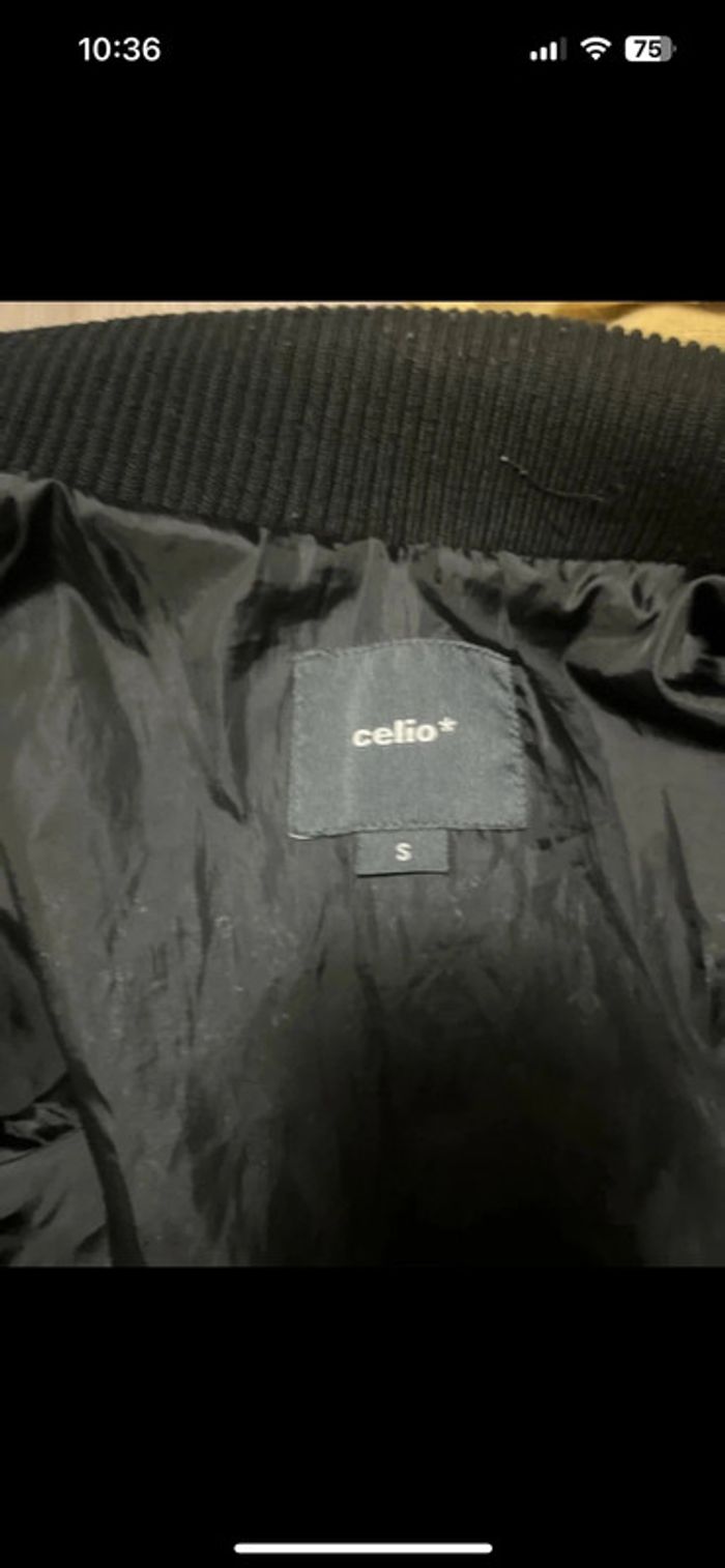 Veste en cuir celio - photo numéro 5