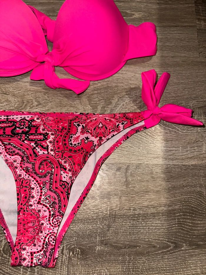 Bikinis rose taille M neuf - photo numéro 3