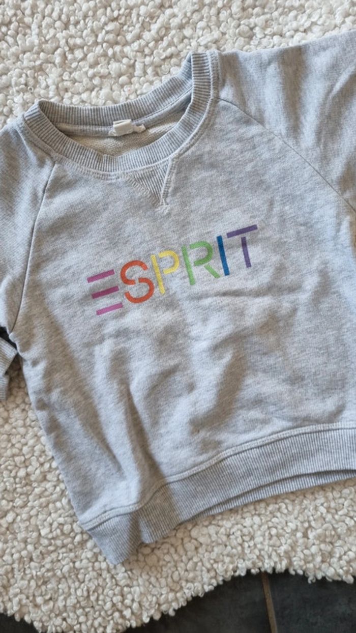 Sweat Esprit 98 - 3 ans garçon gris sympa - photo numéro 5