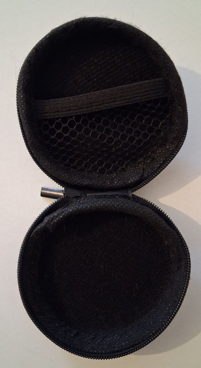Petite pochette ronde zippée - photo numéro 1