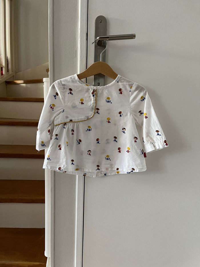 Blouse manches longues - 12 mois