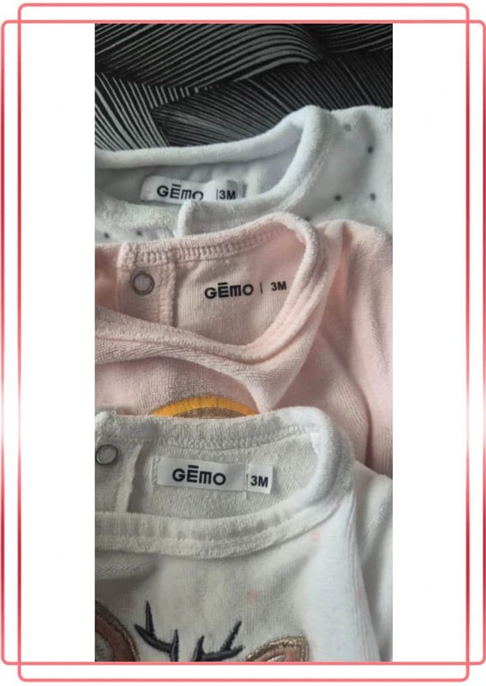 Lot pyjamas velours - photo numéro 7