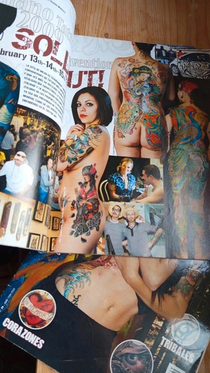 2 revistas 🔸 Tattoo Life - photo numéro 5