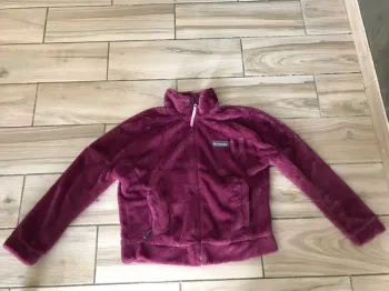 Veste fourrure réversible violette L Columbia