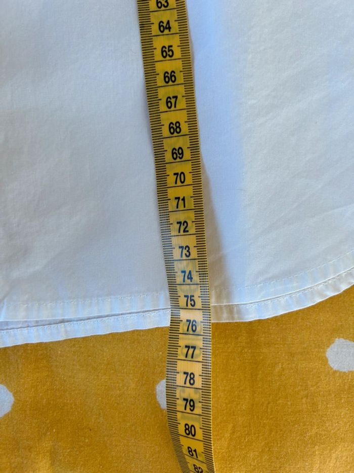 Chemise blanche gemo  été manches 3/4 - coton gemo taille 40 - photo numéro 6