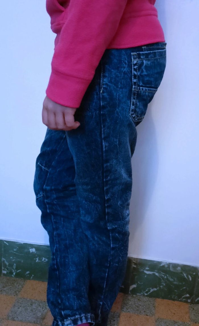 Jeans droit brut 10 ans - photo numéro 2