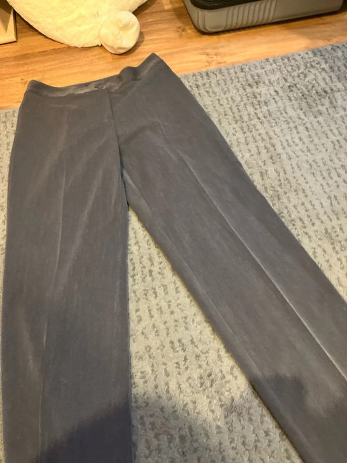 Pantalón gris droit - photo numéro 2