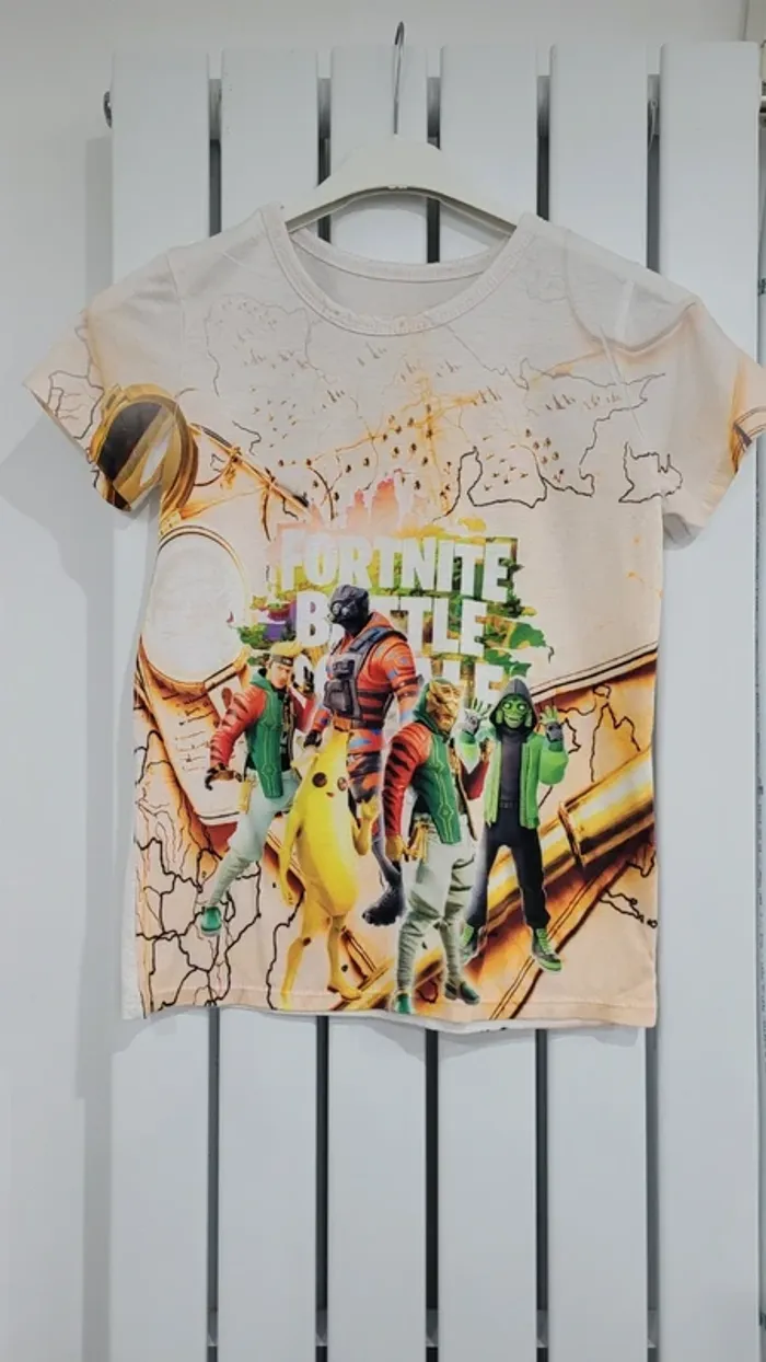 Tee-shirt manches courtes fortnite