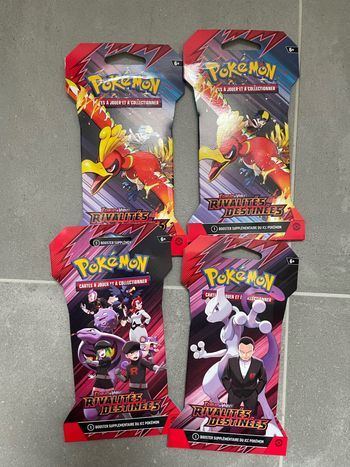 Booster Pokémon EV 10 Rivalité Destinées