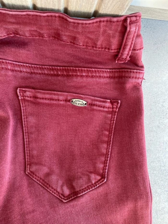Pantalon garçon bordeaux taille 36 - photo numéro 9