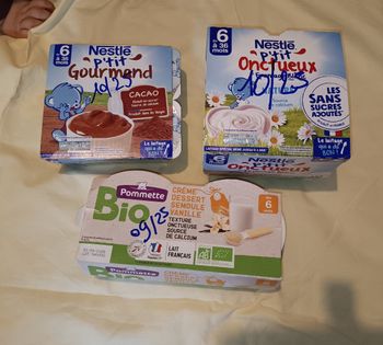 Lot plusieurs desserts