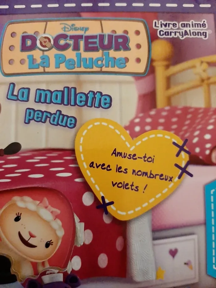 2 livres dr Peluche Disney Juniors - photo numéro 4