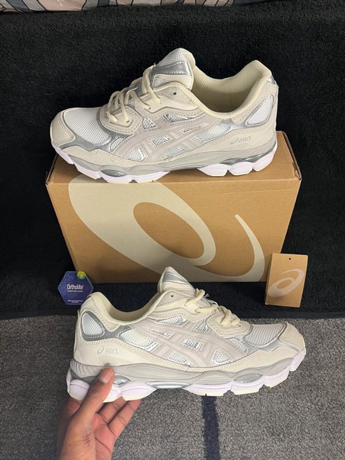ASICS Gel NYC beige blanche Crème 41 - photo numéro 4