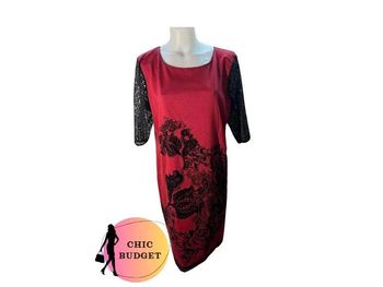 Robe Rouge et Noire - Zara - Taille XL - Parfait État.