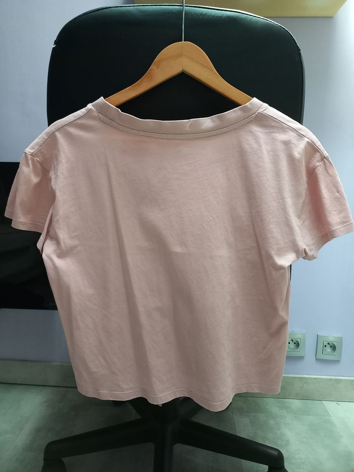 T-shirt Rose - photo numéro 2