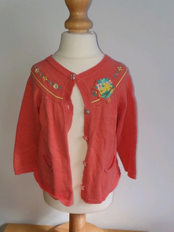 Gilet corail DPAM 18 mois