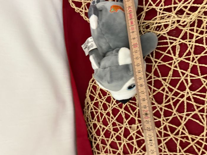 Peluche Chiot Husky Gris Cutetitos - photo numéro 3