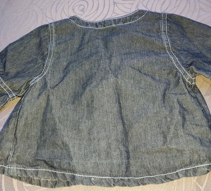 Lot de 2 blouses manches longues 9 mois - photo numéro 9