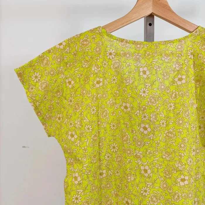 Blouse Maëlis fleurs de Galapagos – Quintessence – Taille S A677 - photo numéro 7