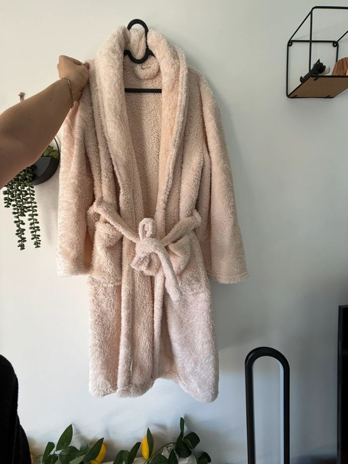 Peignoir rose pale