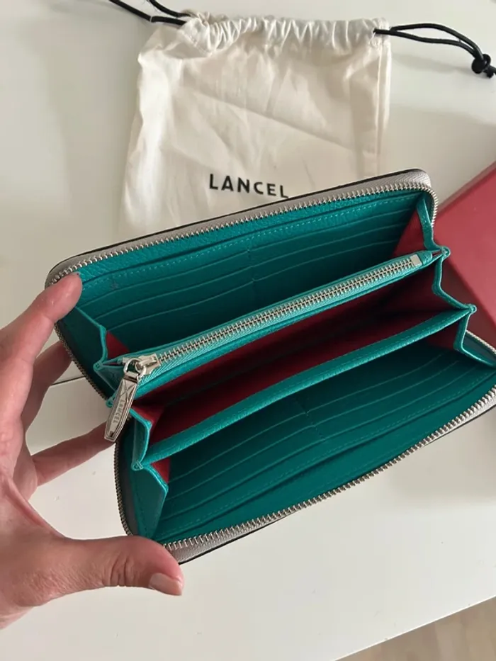 Lancel portefeuille cuir neuf - photo numéro 12