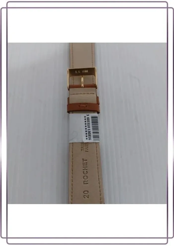 Bracelet de montre rochet taureau mat miura 20/18mm valeur 39,90cm (5) - photo numéro 3