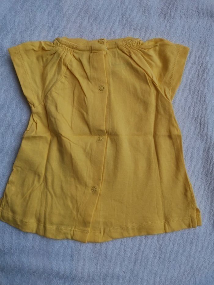 Lot 2 tee shirt vertbaudet 6 mois - photo numéro 4
