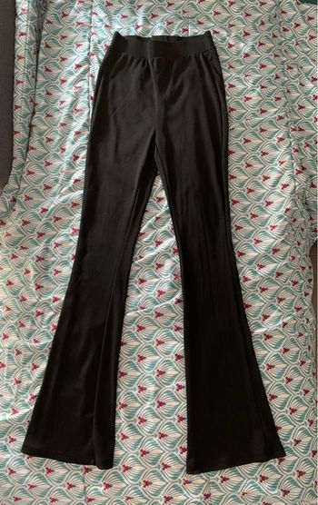 Pantalon flare noir