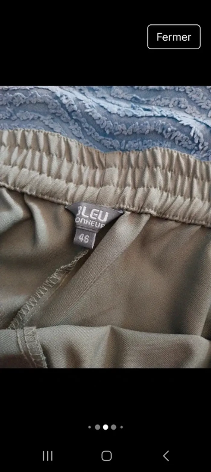 Pantalon vert olive 46 - photo numéro 10