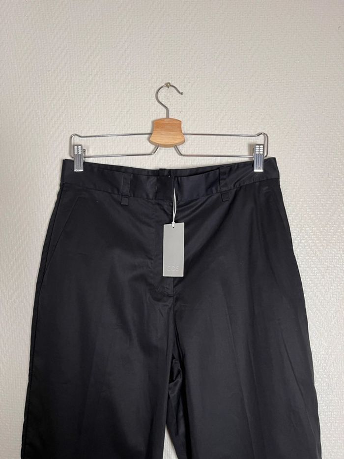 COS straight-wide legs pants black 36 - photo numéro 5